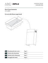 Zephyr APNM90ARX Extension Duct Cover Manual