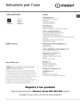 Indesit EDPA 745 A1 ECO (EU) Guida utente
