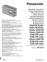 Panasonic RFD10EG Istruzioni per l'uso