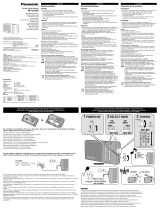 Panasonic RFU160DEG Manuale del proprietario