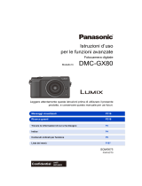 Panasonic DMCGX80EG Istruzioni per l'uso