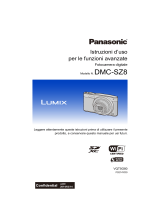 Panasonic DMCSZ8EG Istruzioni per l'uso