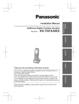 Panasonic KXTGFA30EX Istruzioni per l'uso