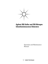 Agilent Technologies 355 SCD Manuale utente