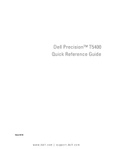 Dell Precision T5400 Manuale utente