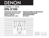Denon Musical Instrument DN-X100 Manuale utente