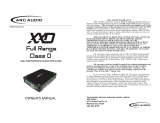 ARC Audio Car Amplifier XXD Manuale utente
