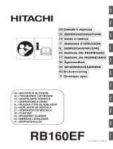 Hitachi Blower RB160EF Manuale utente