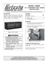 Grizzly Tool Storage T26900 Manuale utente