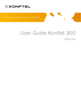 Konftel Conference Phone 300 Manuale utente