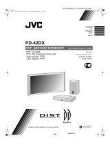 JVC PD-42DX Manuale utente