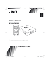 JVC TV Receiver KV-DT2000 Manuale utente