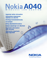 Nokia Network Card A040 Manuale utente