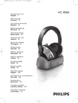 Philips Headphones HC 8560 Manuale utente