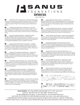 Sanus DFAV30 Manuale utente