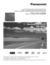 Panasonic Computer Monitor CQ-VX100W Manuale utente