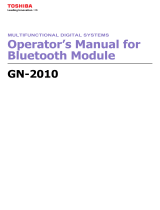 Toshiba GN-2010 Manuale utente