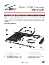 Vuzix Video Eyeware AV310 Manuale utente