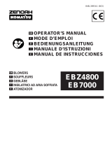 Zenoah Blower EBZ4800 Manuale utente