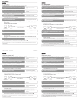 Sony HCD-CZ1 Manuale del proprietario