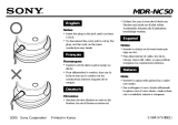 Sony MDR-NC50 Manuale del proprietario
