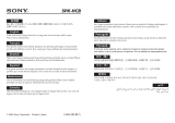 Sony SPK-HCB Manuale del proprietario