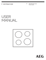 AEG HG755421UM Manuale utente