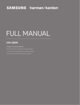 Samsung HW-Q80R Manuale utente