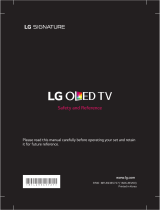 LG LG OLED77G6V Manuale utente