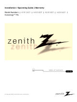 Zenith H25F34DT Manuale del proprietario