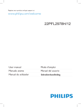 Philips 22PFL2978K Manuale utente