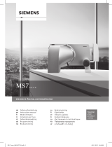 Siemens MS7254M/11 Manuale utente