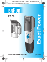 Braun EP50 Exact Power Manuale utente