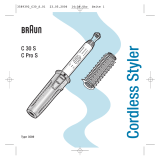 Braun 3589 C30S C ProS Cordless Styler Manuale utente