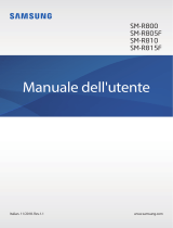 Samsung SM-R805F Manuale utente