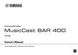 Yamaha MusicCast BAR 400 Manuale utente