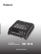 Roland R-44 Manuale del proprietario