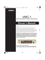 Edirol VMC-1 Manuale del proprietario