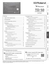 Roland TD-50KVX Manuale del proprietario
