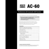 Roland AC-60 Manuale utente