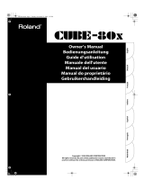 Roland CUBE-80X Manuale utente