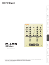 Roland DJ-99 Manuale del proprietario