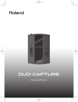 Roland DUO-CAPTURE Manuale utente