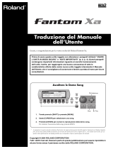 Roland Fantom-Xa Manuale utente