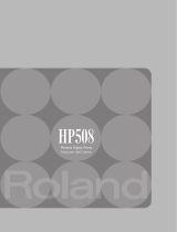 Roland HP508 Manuale utente