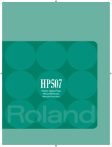 Roland HP-507 Manuale utente