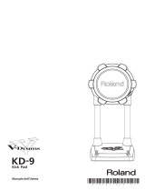 Roland KD-9 Manuale utente