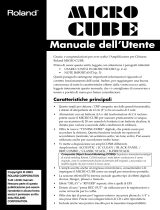 Roland MICRO CUBE Manuale utente