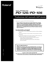 Roland PD-105X Manuale utente