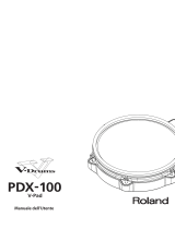 Roland PDX-100 Manuale utente